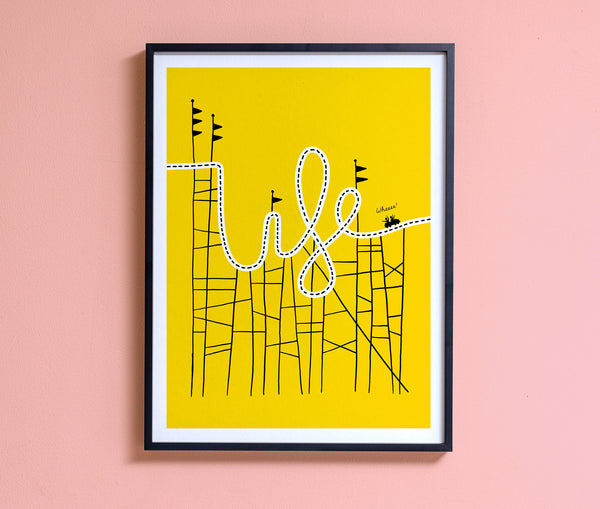 Life A3 print