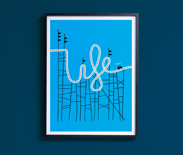 Life A3 print