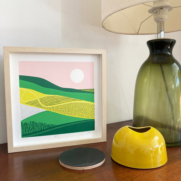 Spring screen print