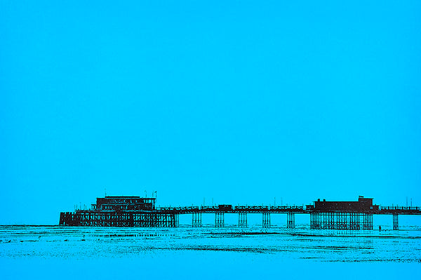 Man and Pier print