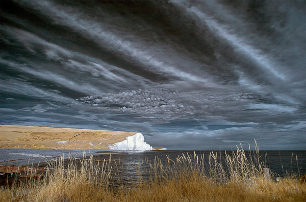 View to The Sisters, Cuckmere Haven greetings card