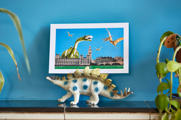 Westminster Dinos Greetings Card