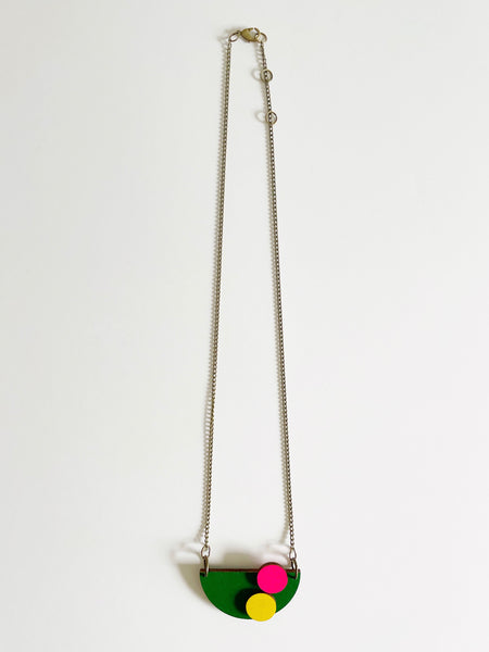 Frankie green necklace