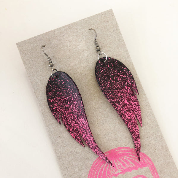 Small wing earrings