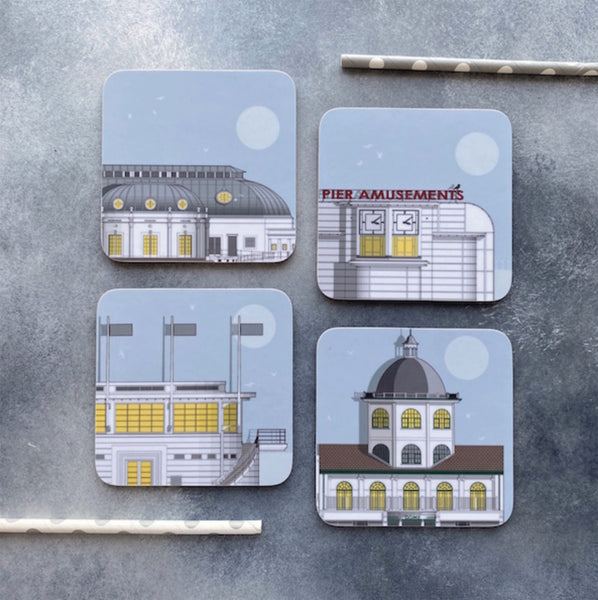 Worthing coaster pack