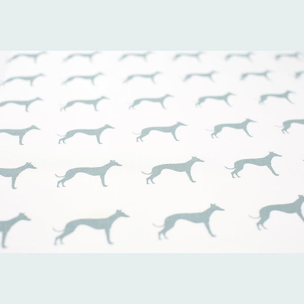 Whippet tea towel