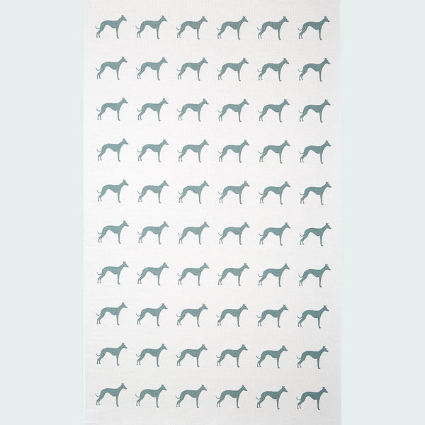 Whippet tea towel