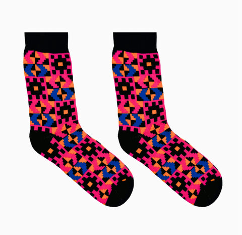 Kente Winter Socks