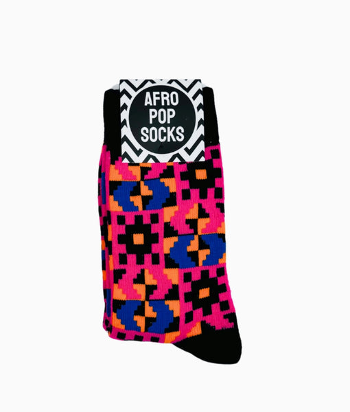 Kente Winter Socks