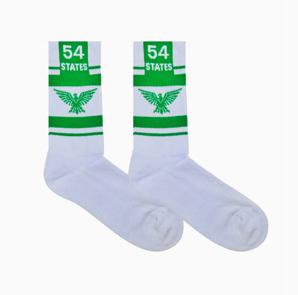 54 States Green Eagle socks