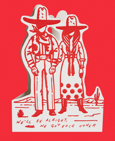 We'll Be Alright greetings card