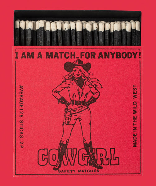 Cowgirl Match Box