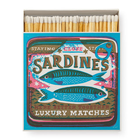 Sardines match box