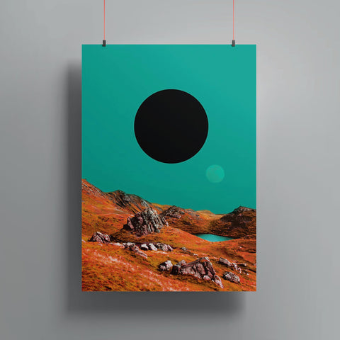 The Moon print