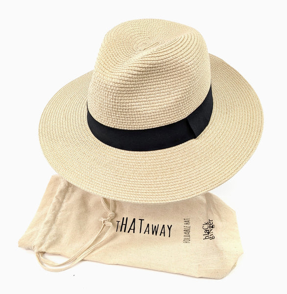 Panama Style Unisex Foldable Hat