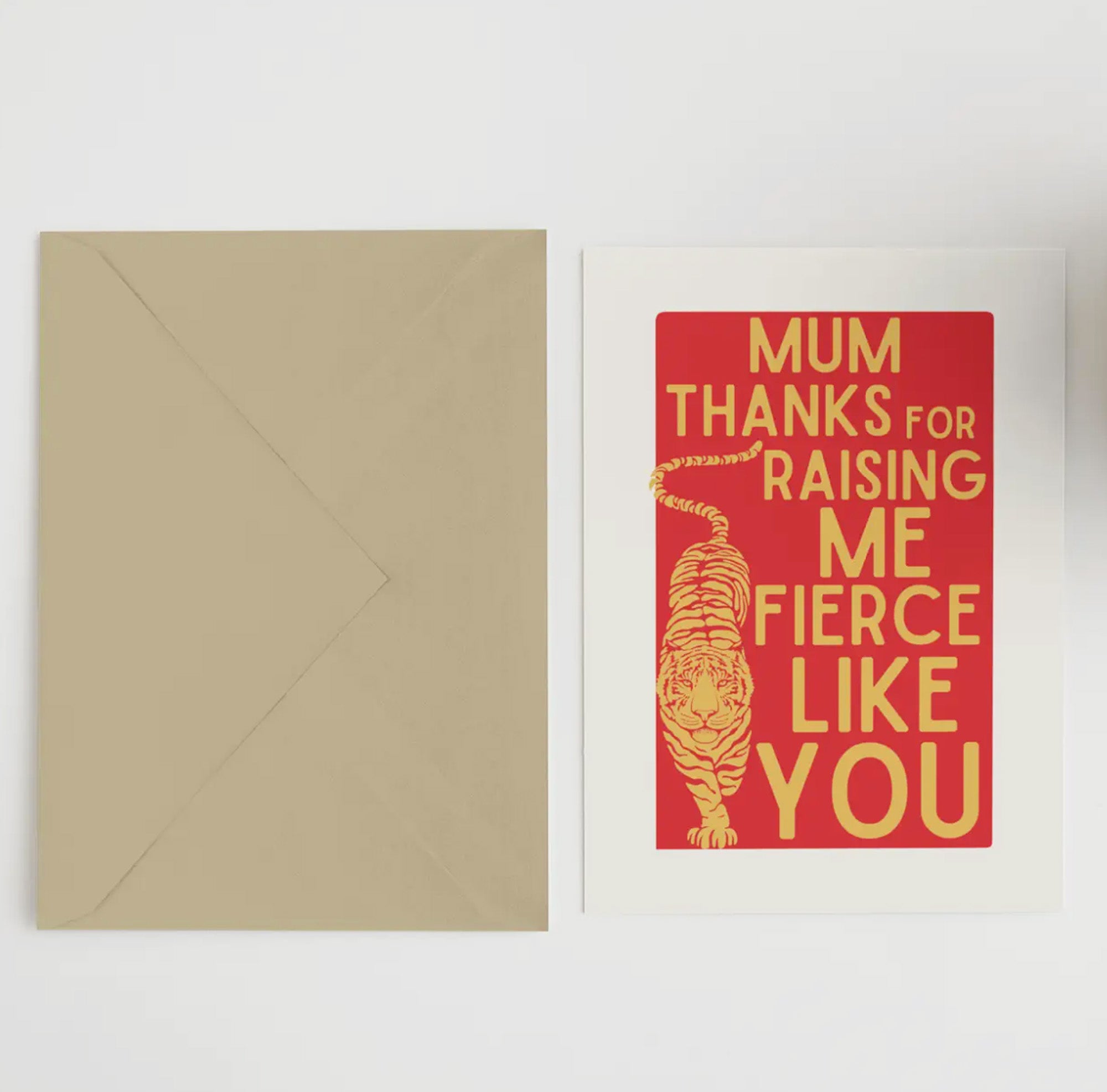 Mum Fierce Like You card