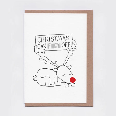 Rude-Olph Christmas card