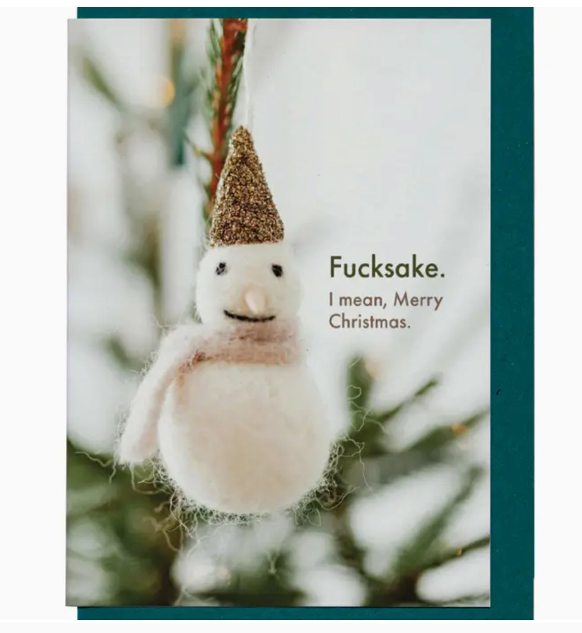 Fucksake Christmas card