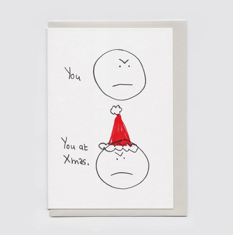 You At Christmas card