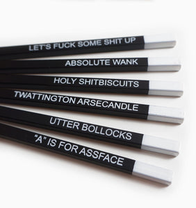 Sweary pencil pack