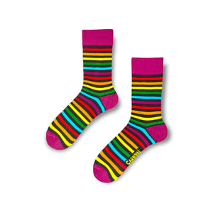 Rainbow Love socks