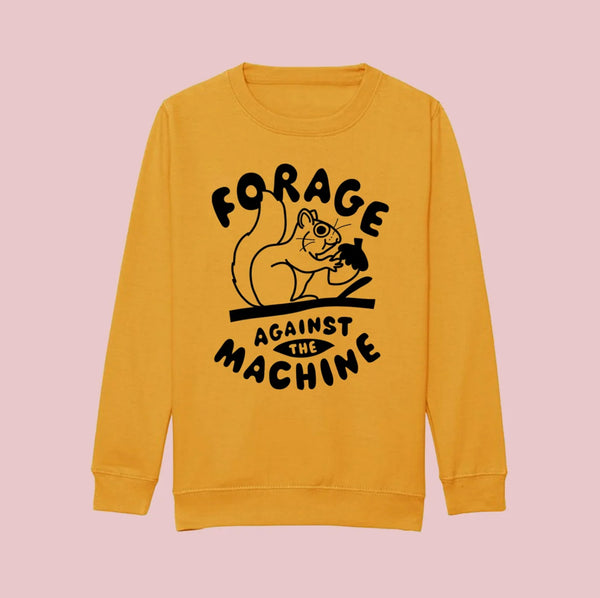 Forage Against The Machine kids sweatshirt