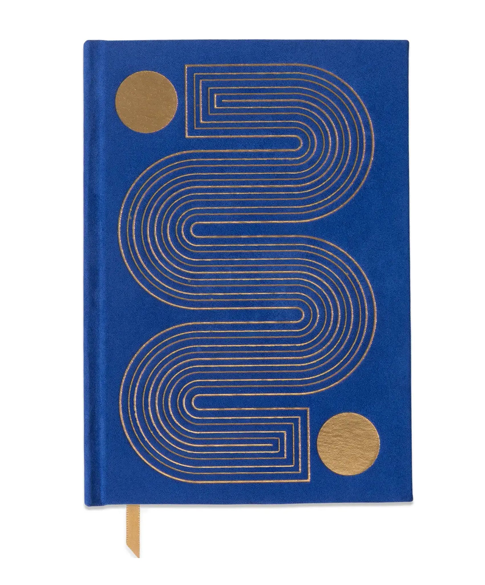 Cobalt Suedette Hardcover Journal