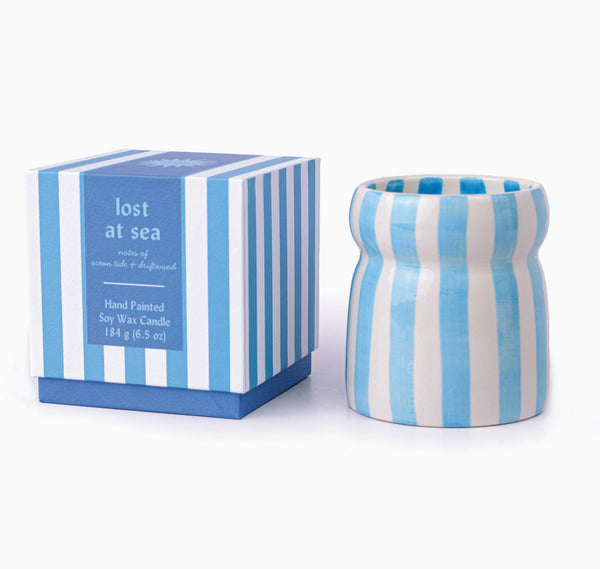 Cabana Ceramic Candle - Lost At Sea