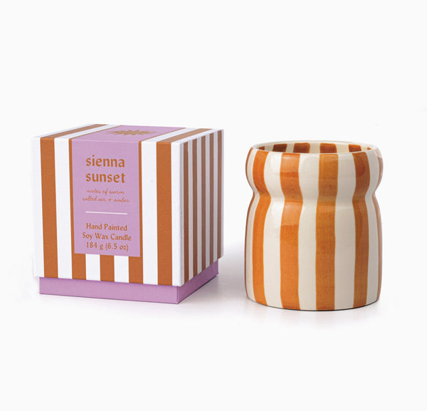 Cabana Ceramic Candle - Sienna Sunset