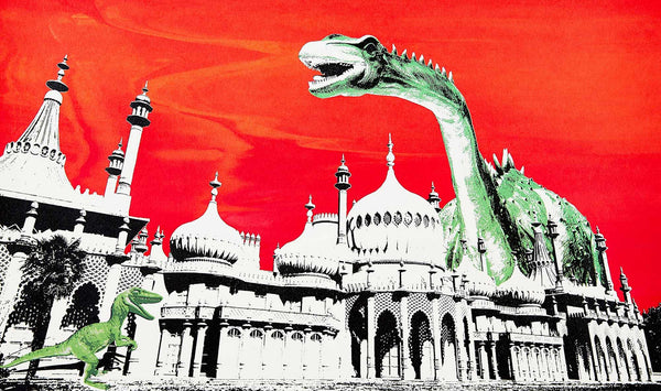 Dippy Visits Brighton print