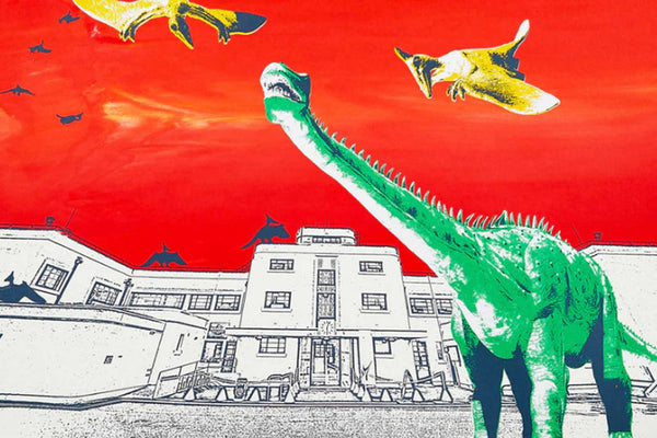 Shoreham Airport Dippy print