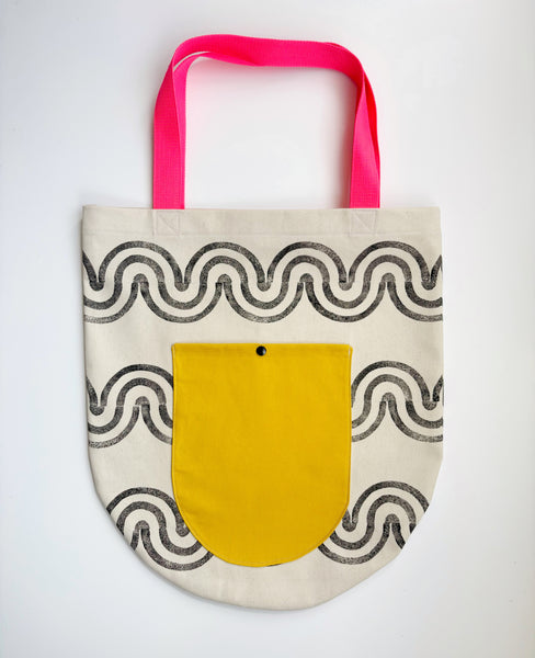 Black Wiggle tote bag - Inspired 