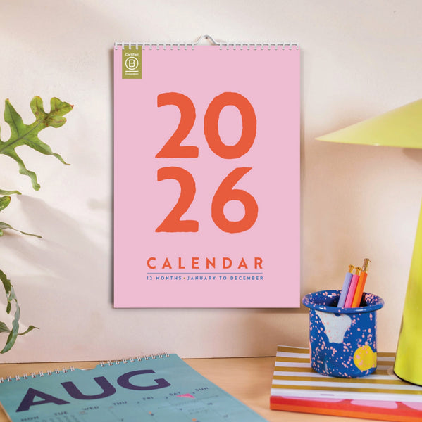 Colourburst - Wall Calendar 2026