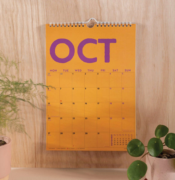 Colourburst - Wall Calendar 2026