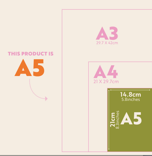 Les Fleurs - Bold Flower Design Diary 2026