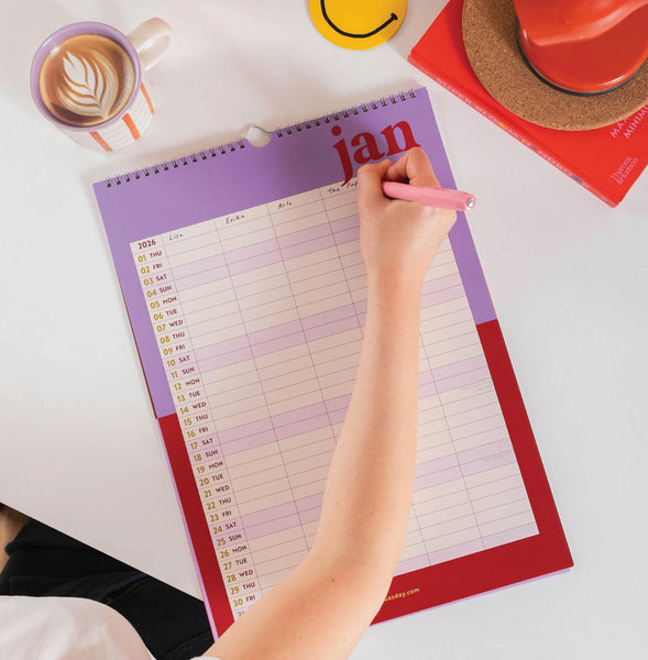 Family Planner 2025 calendar