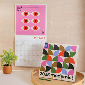 Modernist Art 2025 calendar