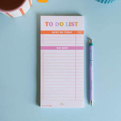 To Do List - You Got This notepad