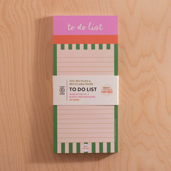 To Do List notepad