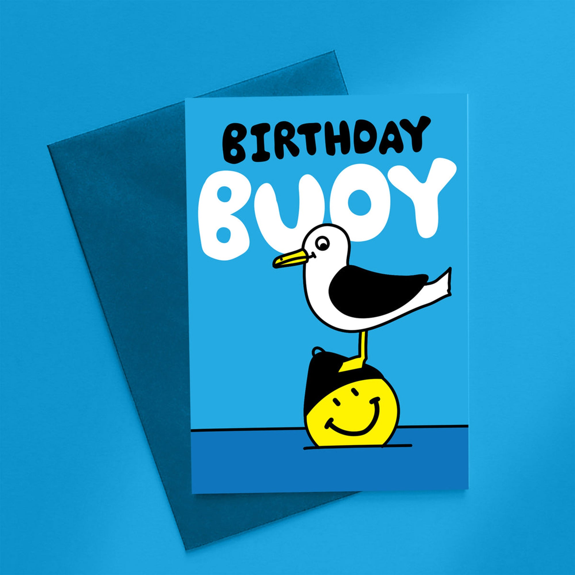 Birthday Buoy greetings card