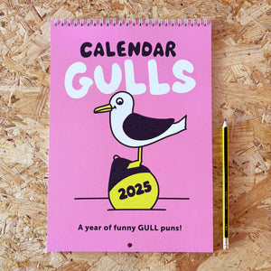 Calendar Gulls 2025 calendar