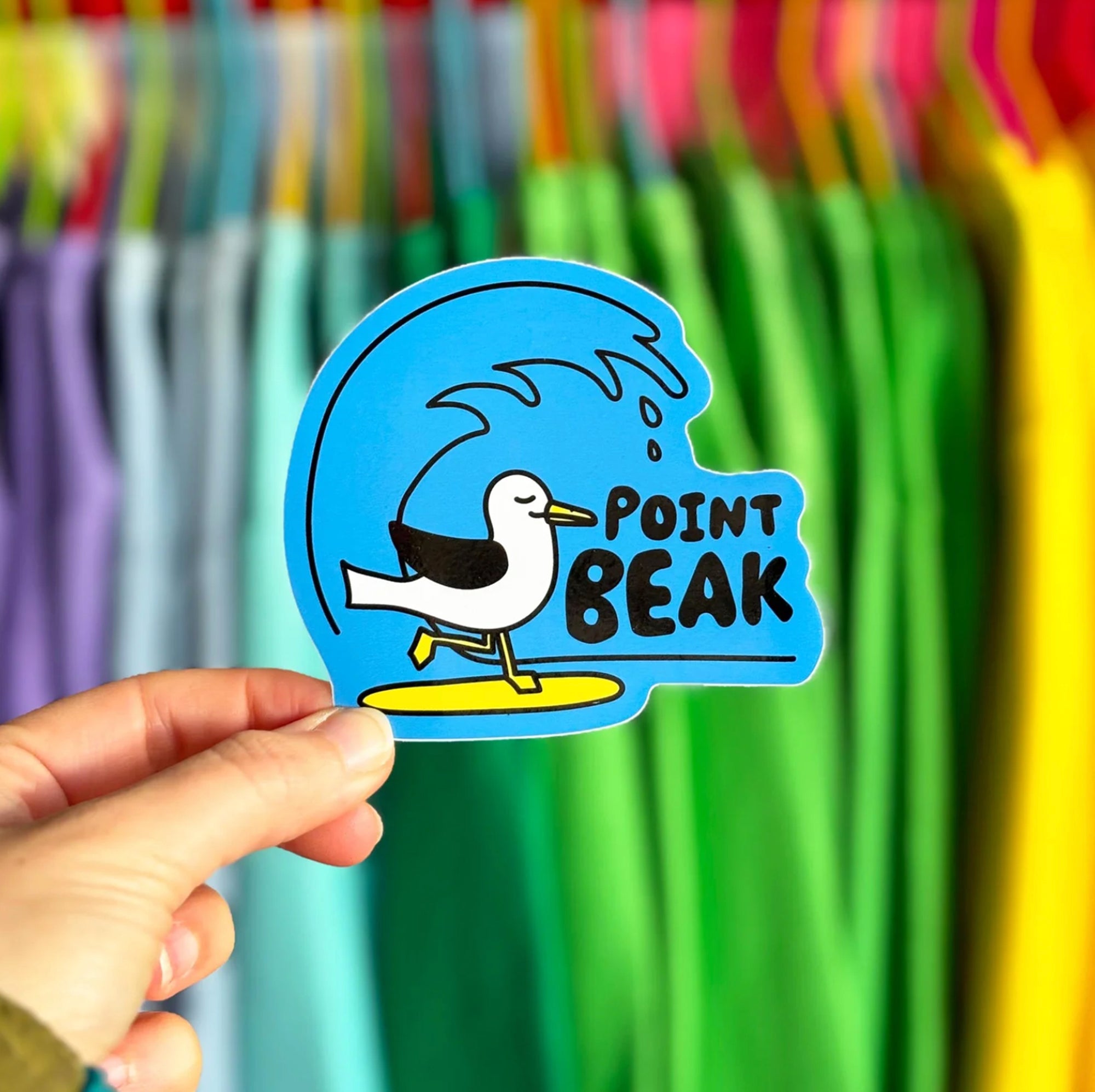 Point Beak sticker