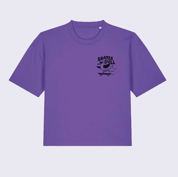 Skater Gull boxy cropped T-shirt