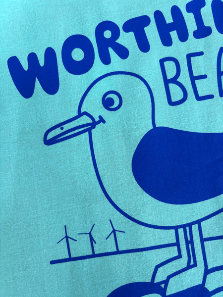 Worthing  Beach tote bag
