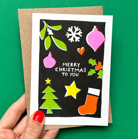 Merry Christmas To You card