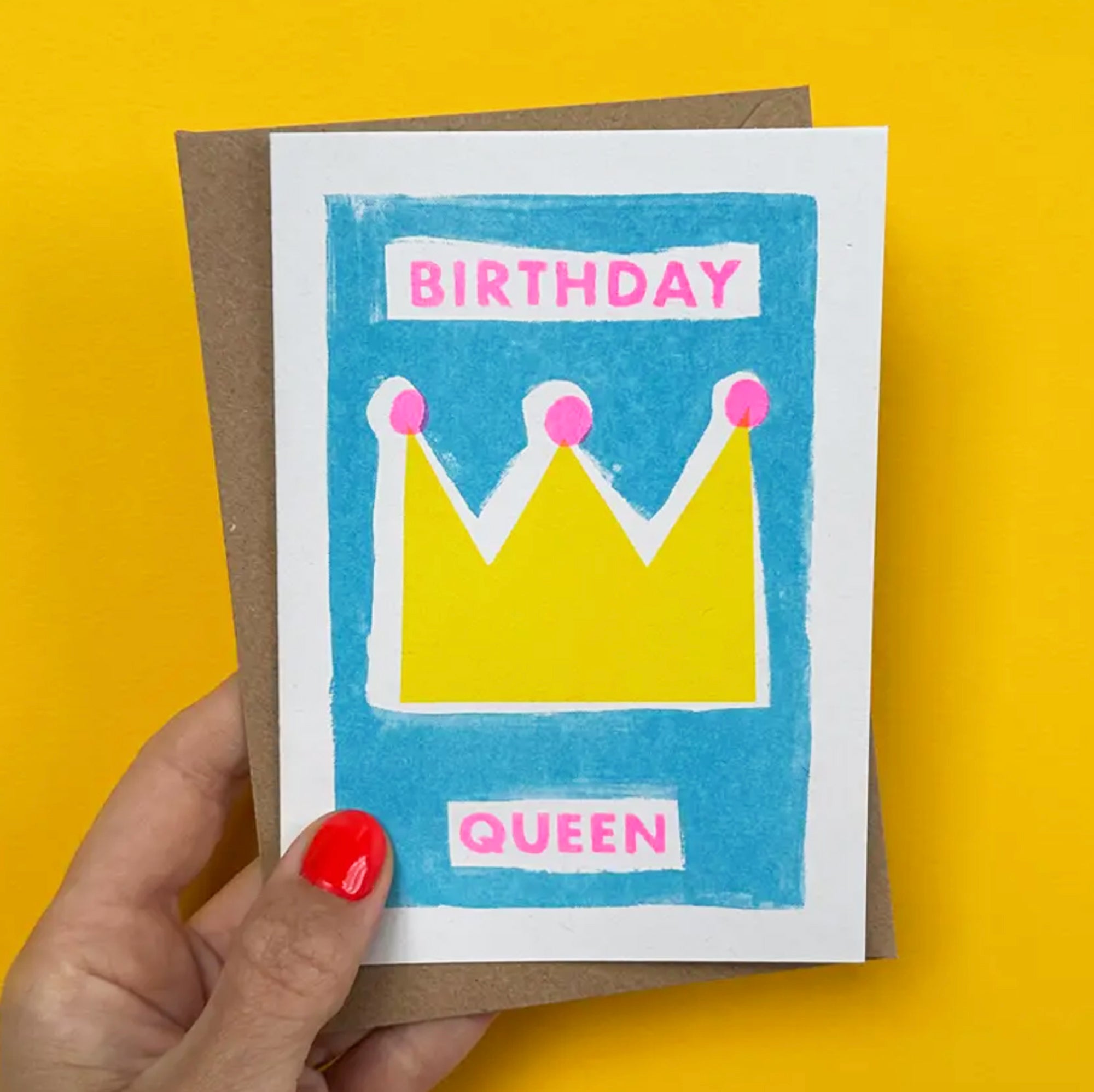 Birthday Queen card