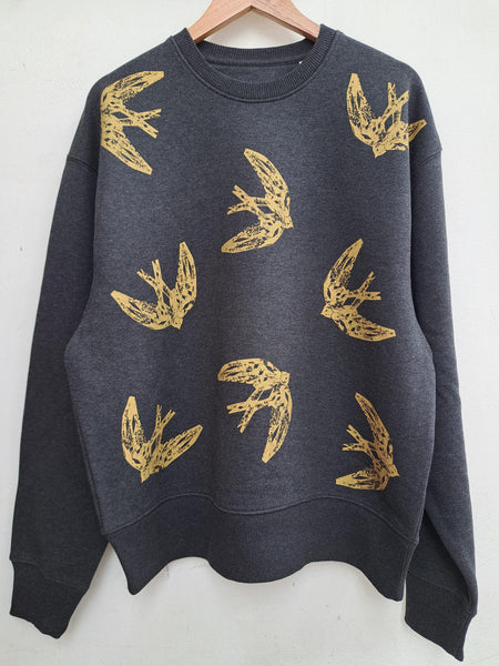 Gold Swifts thick material unisex sweatshirt