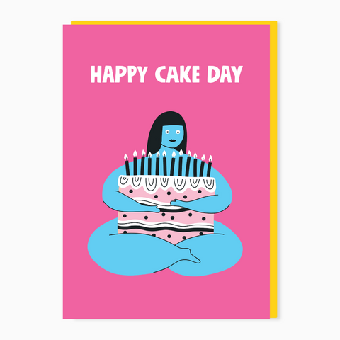 Cake Day greetings card