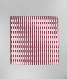Stripes Burgundy & Natural napkins
