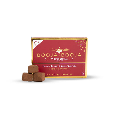 Hazelnut crunch & cherry bakewell Eight Truffle Pack